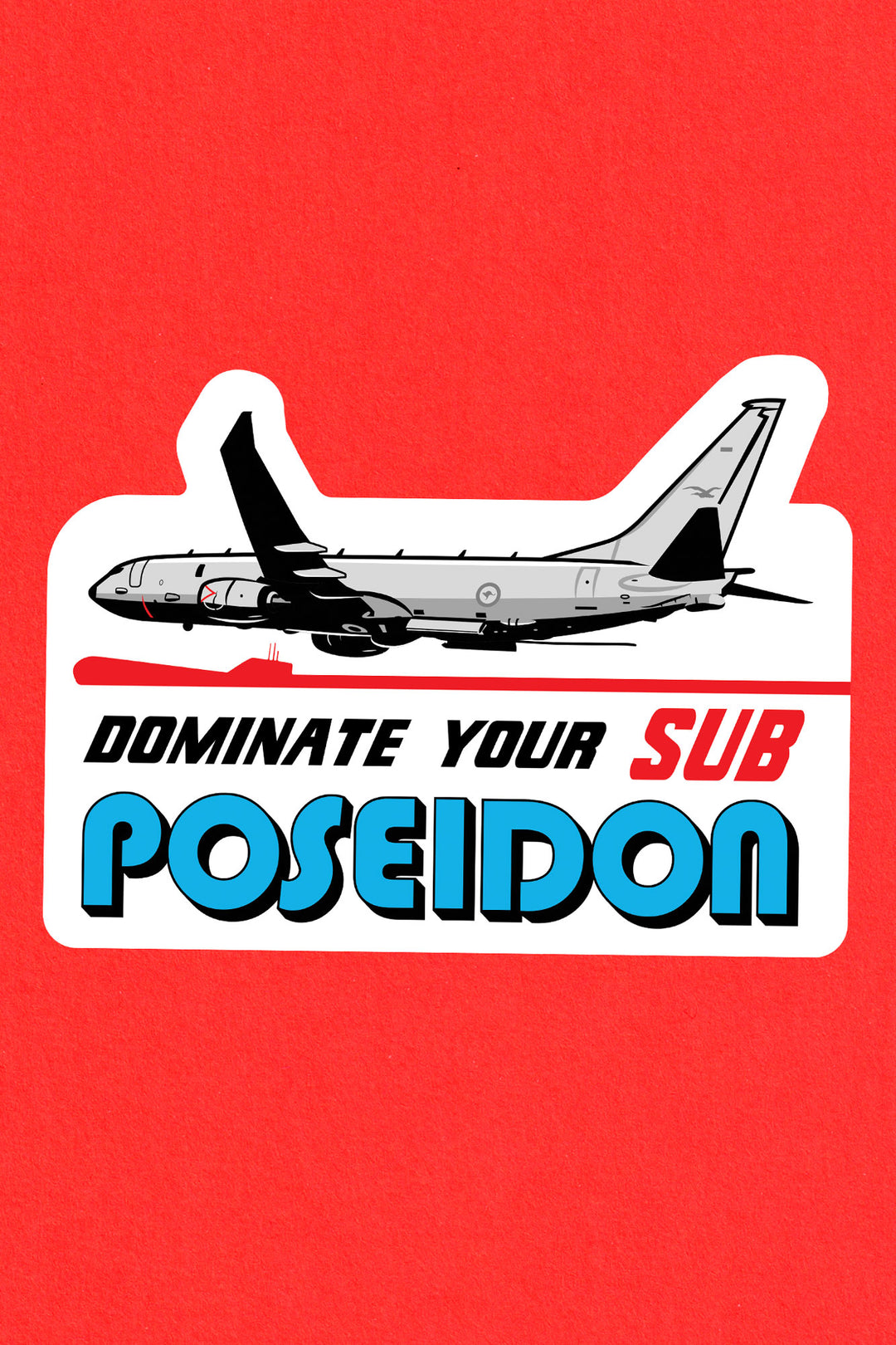 P-8 Poseidon - Sticker