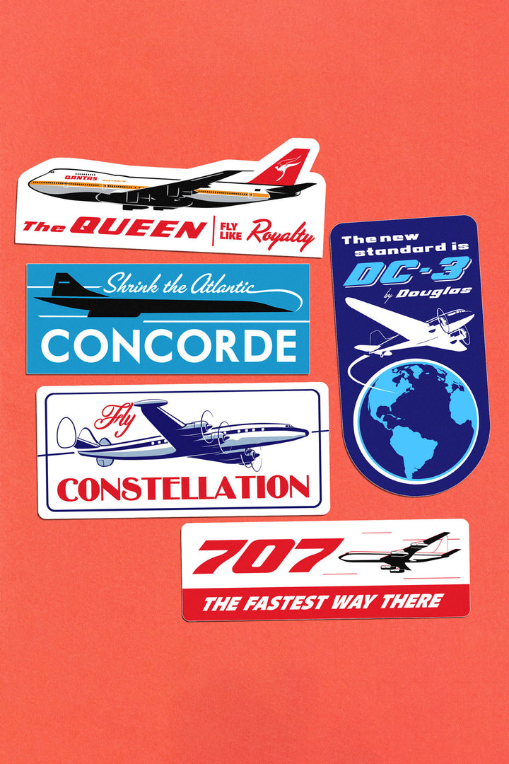 Airliner Sticker Pack