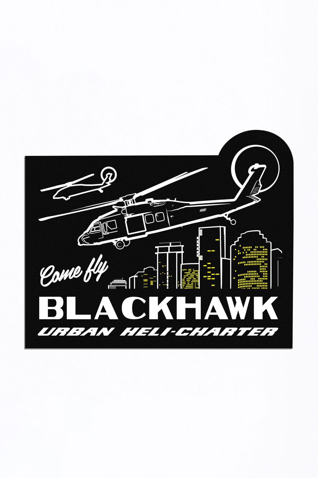Black Hawk - Sticker