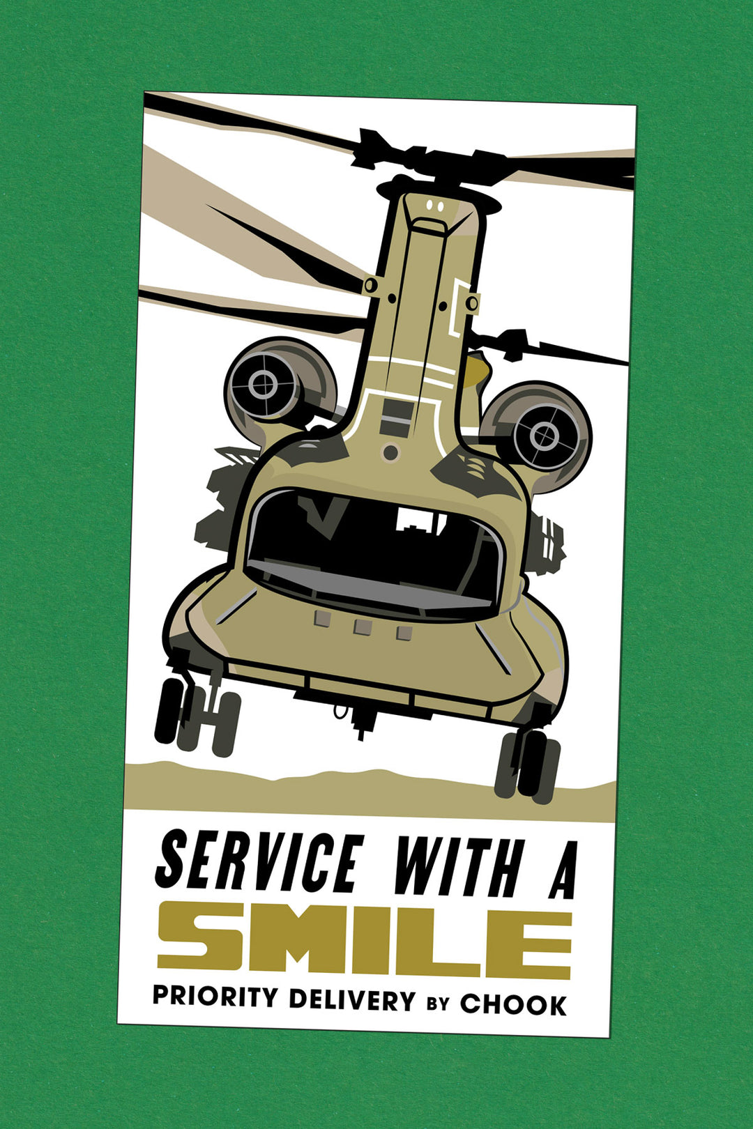 Chinook - Sticker