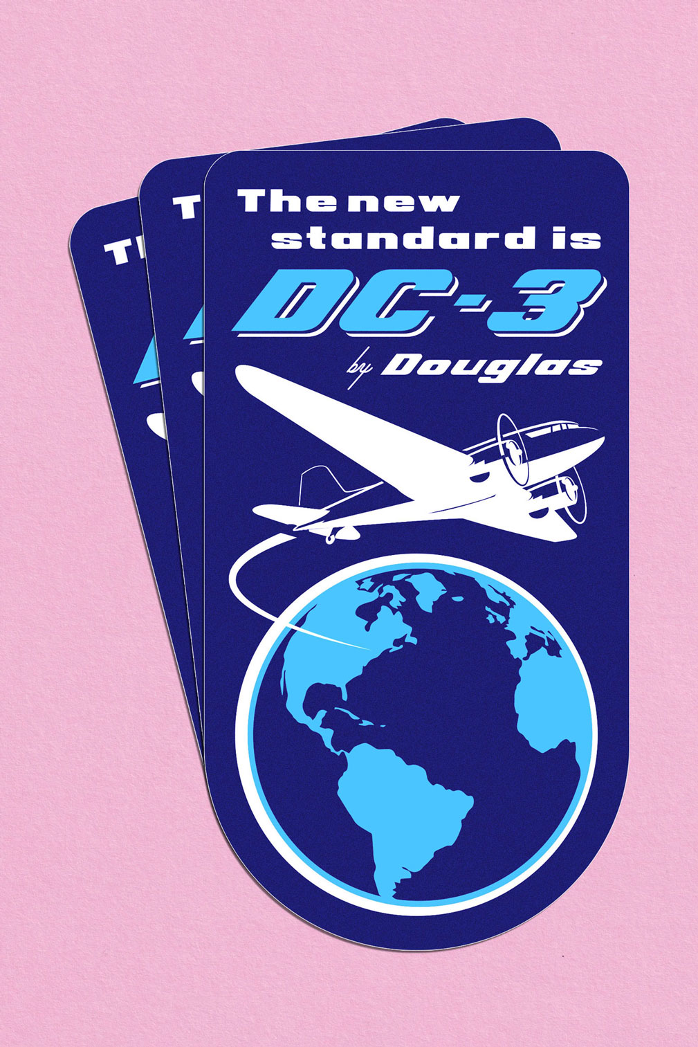 DC-3 - Sticker – Retropilot