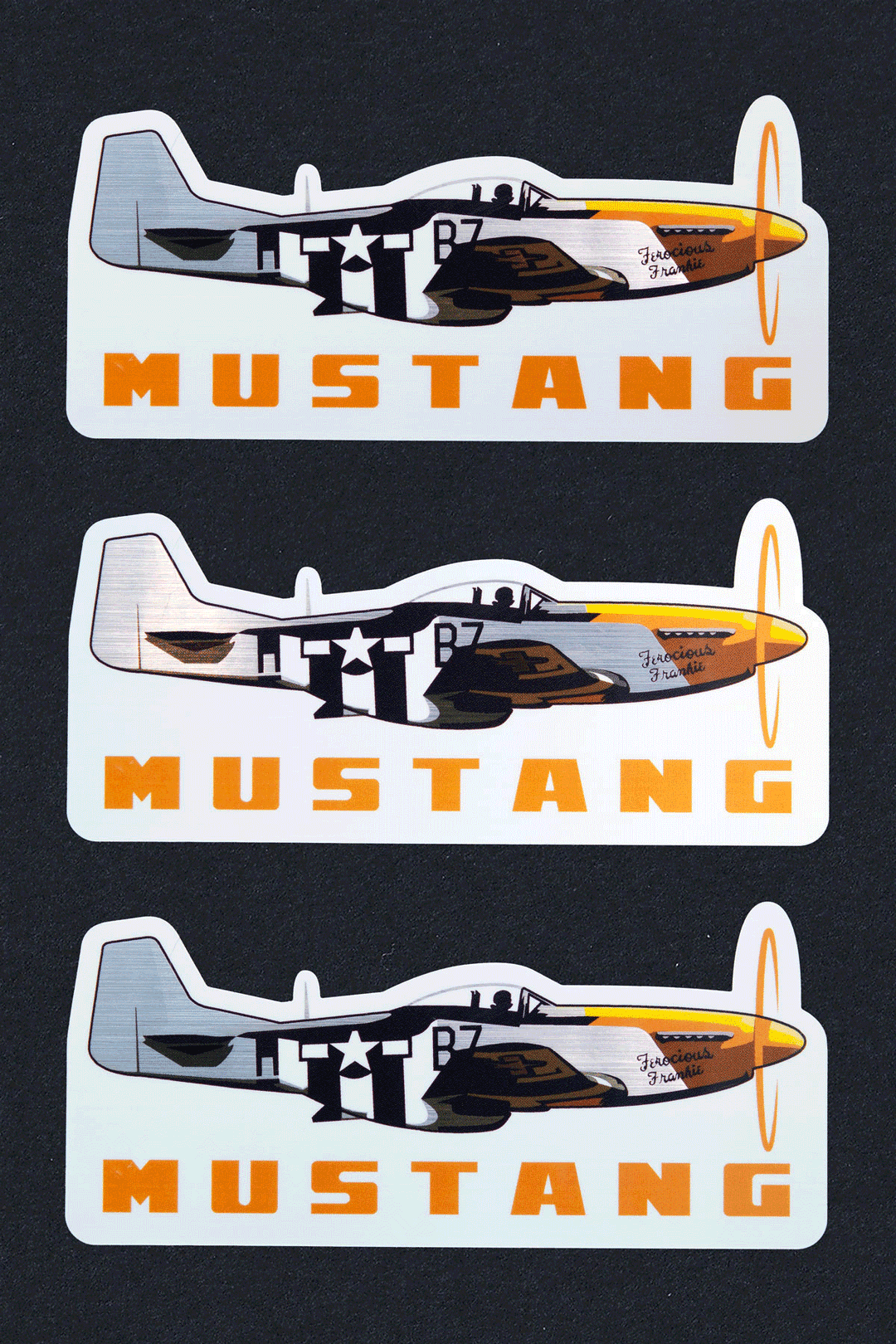 P-51 Mustang - Brushed Metal Finish