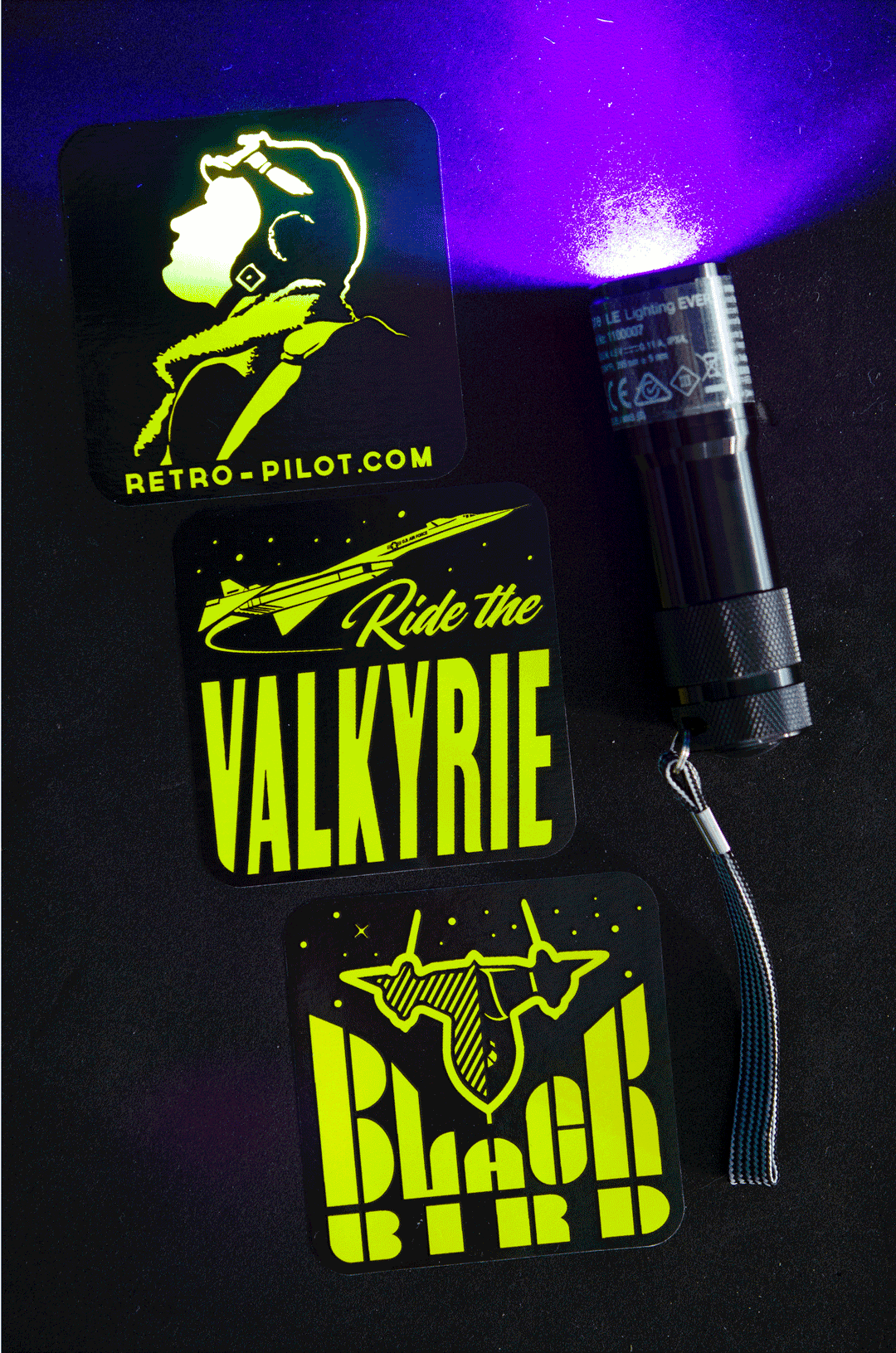 Glow In The Dark Threesome - Mini Pack