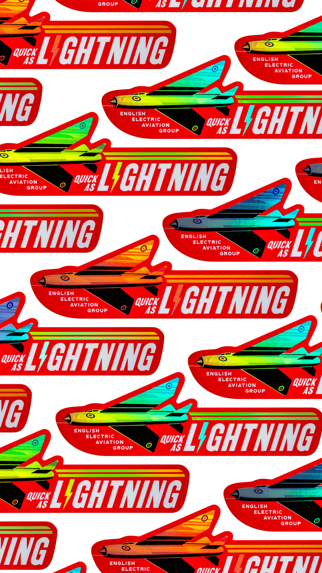 English Electric Lightning - Holo Shine