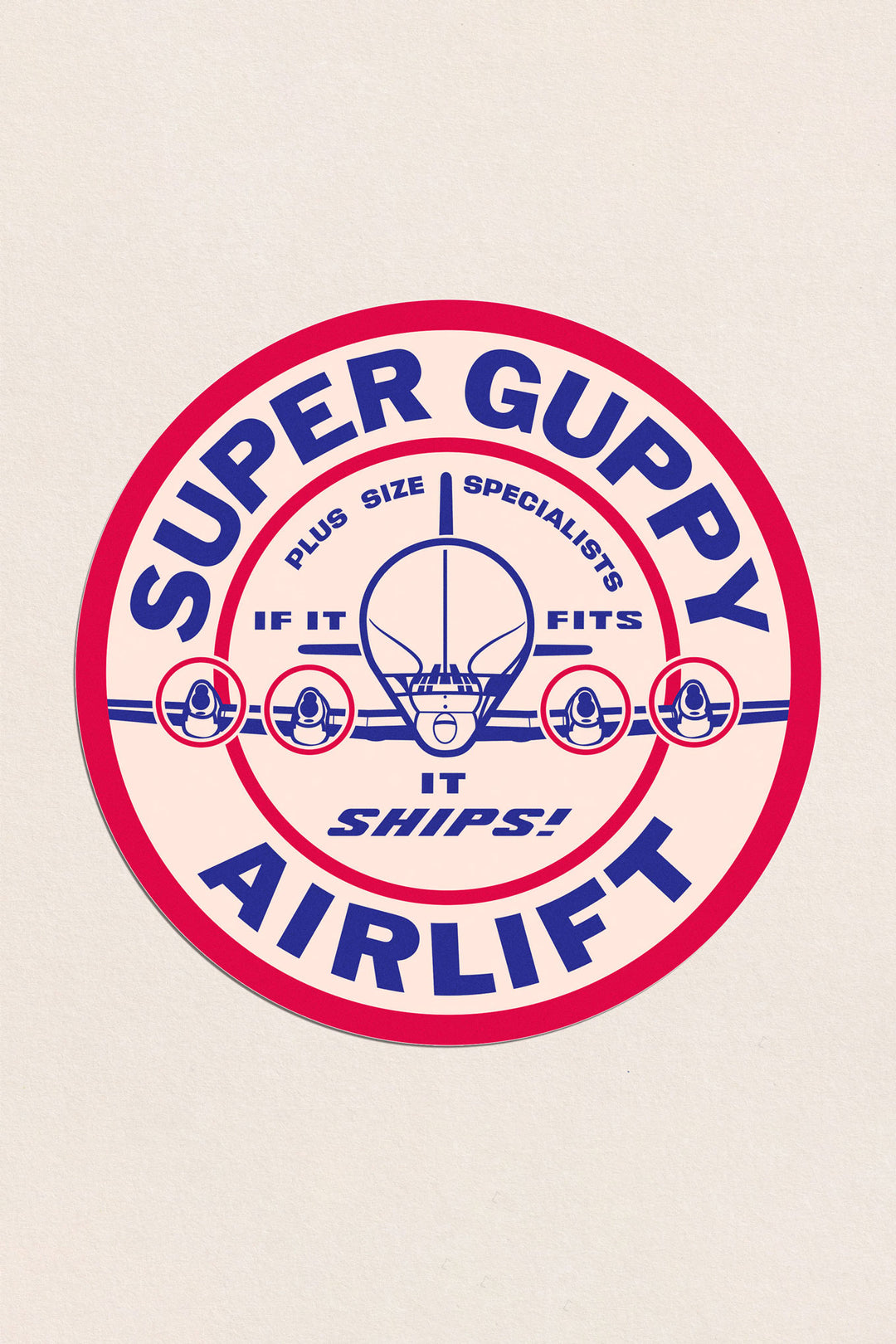 Super Guppy - Sticker