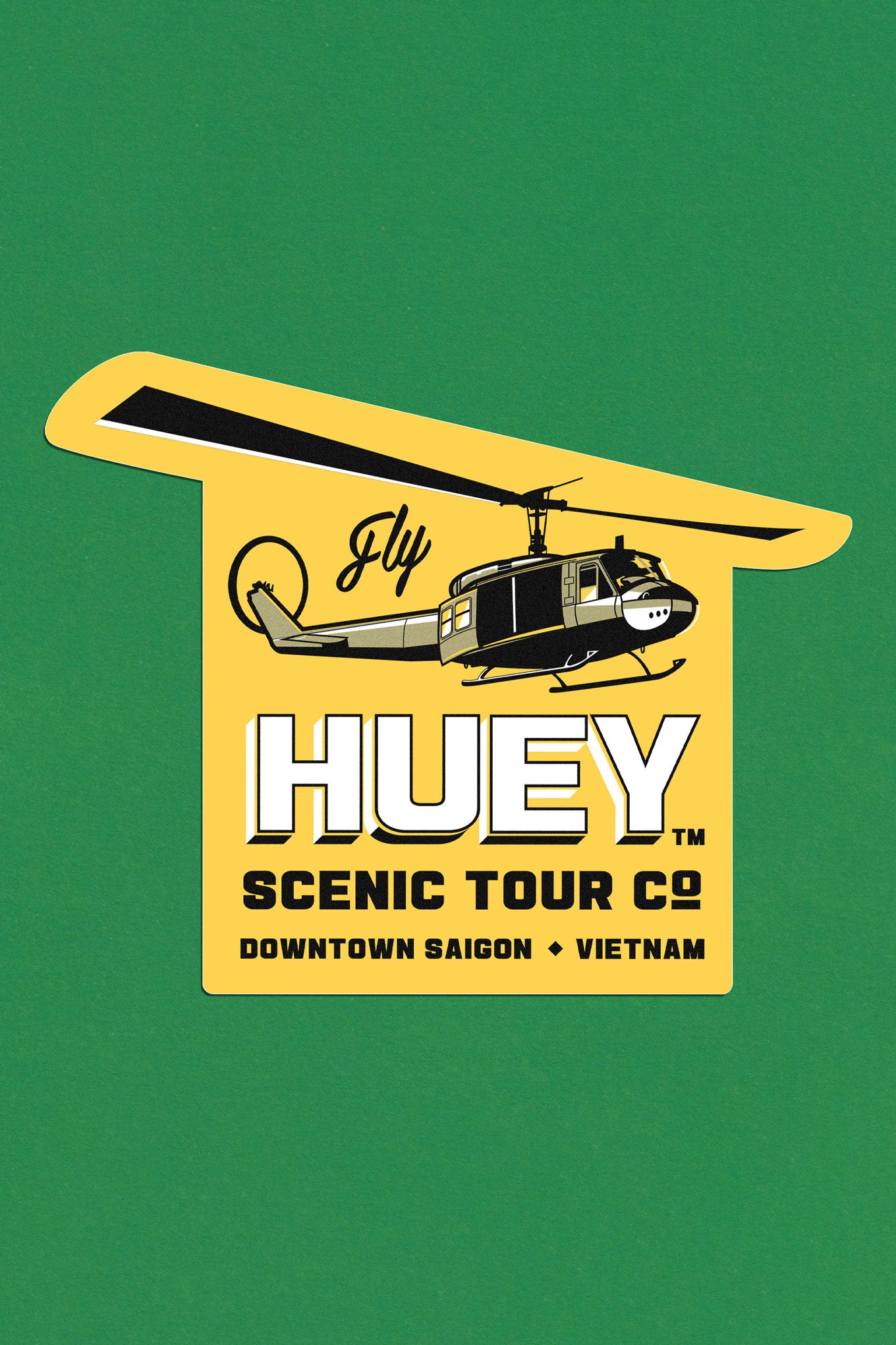 Huey - Sticker – Retropilot