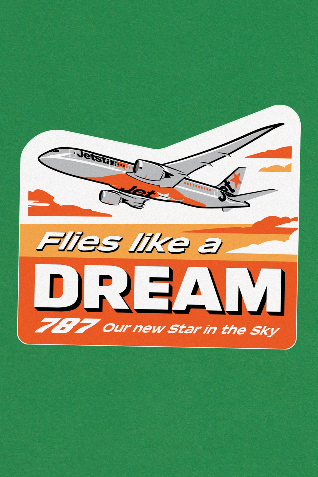 Jetstar 787 - Sticker