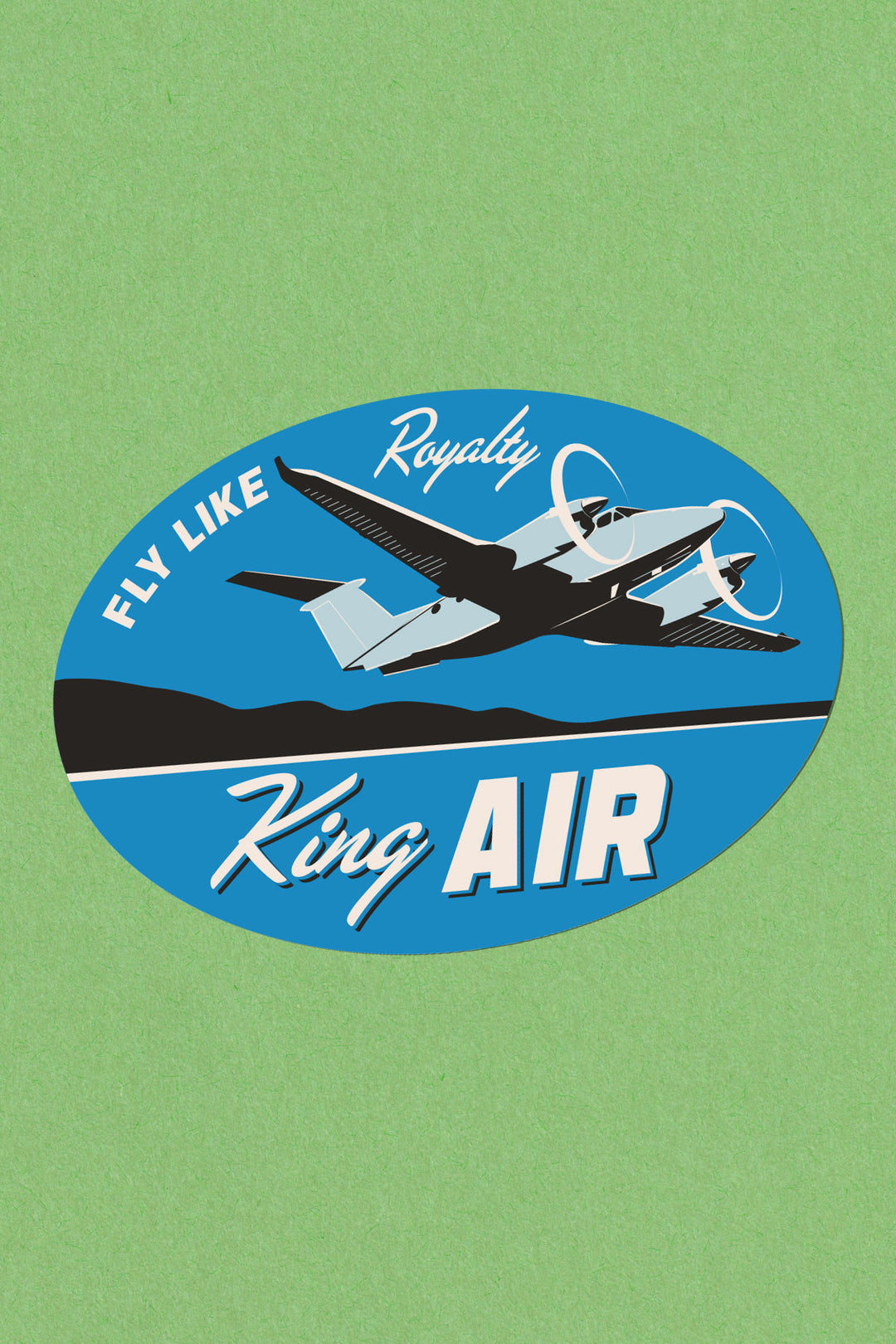 King Air - Sticker