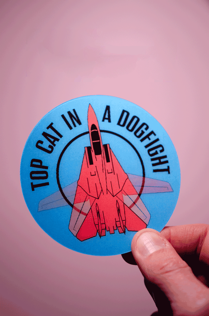 F-14 - Limited Edition Lenticular Sticker