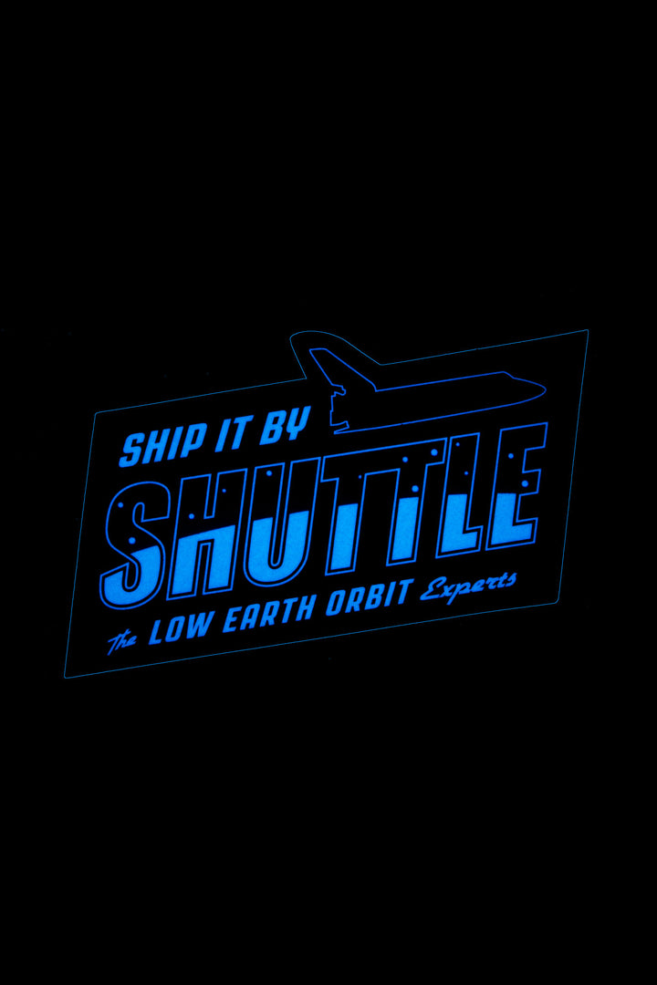 Shuttle - Glow Sticker