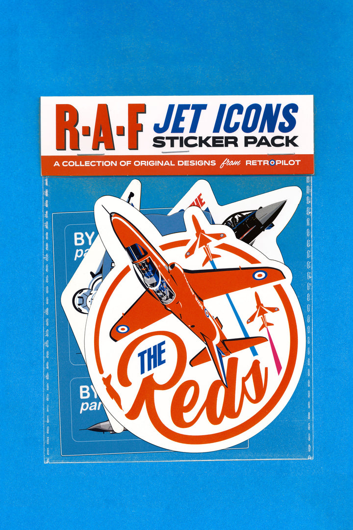RAF Jet Icons - Sticker Pack