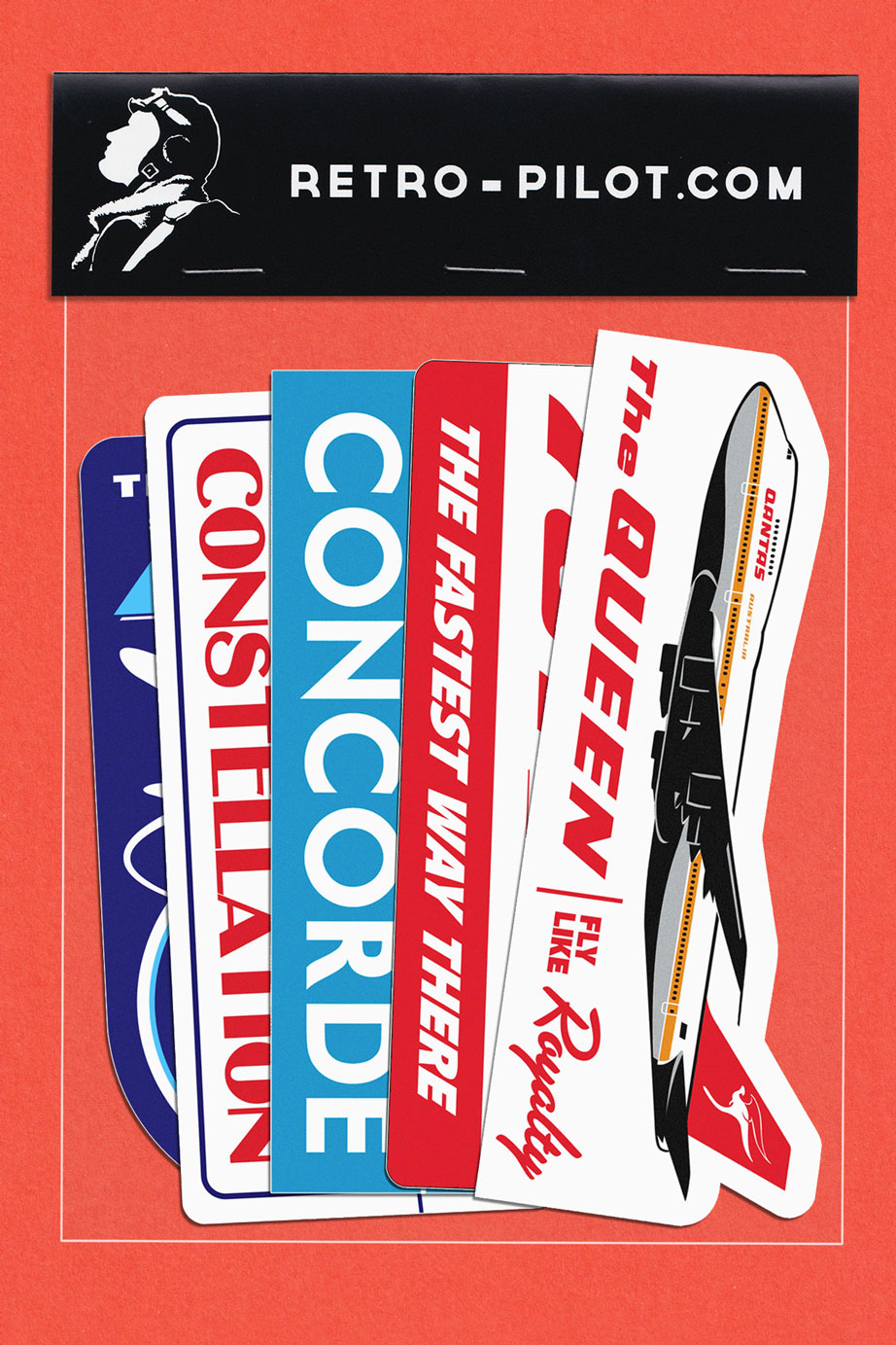 Airliner Sticker Pack – Retropilot