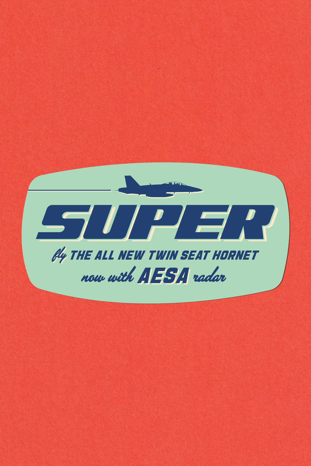 F/A-18F Super Hornet - Sticker