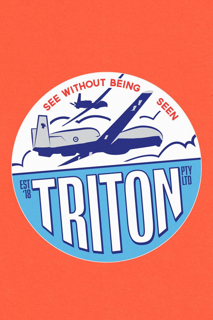 Triton - Sticker