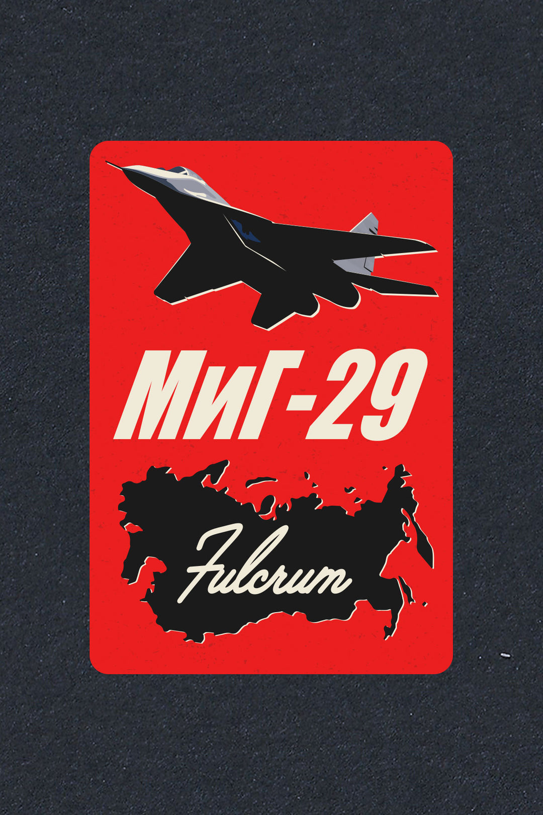 MiG-29 - Sticker